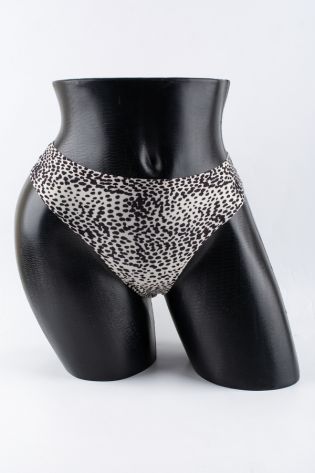 Бесшовные стринги с принтом  - фото 1