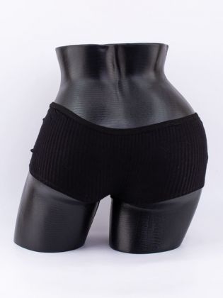 Шорты-трусы в рубчик - фото 3