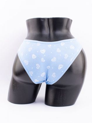 Слипы принтом "сердечки" - фото 3