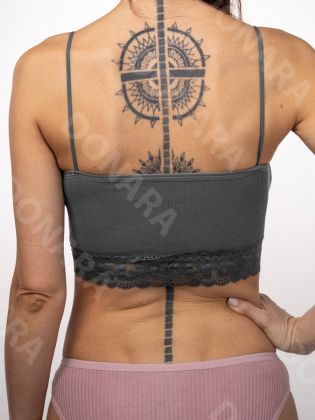 Топ-бандо с кружевом - фото 2