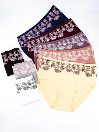 Слипы с ажурным принтом - фото 2