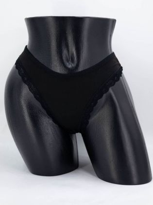 Бамбуковые слипы с кружевом - фото 1