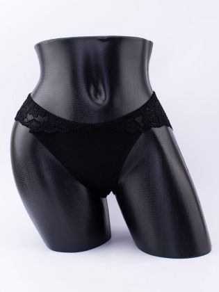 Слипы с цветочным кружевом  - фото 1