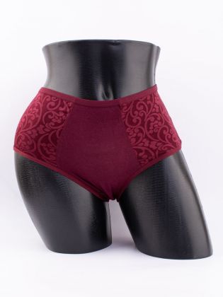 Слипы с ажурным принтом по бокам - фото 1