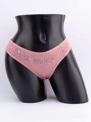 Слипы с принтом "ноты" - фото 1